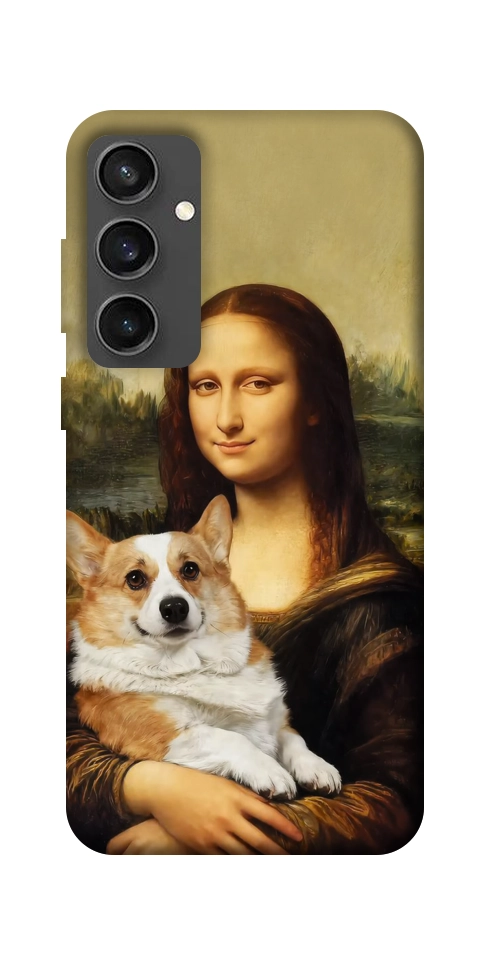 Чехол Mona corgi для Galaxy S24 FE
