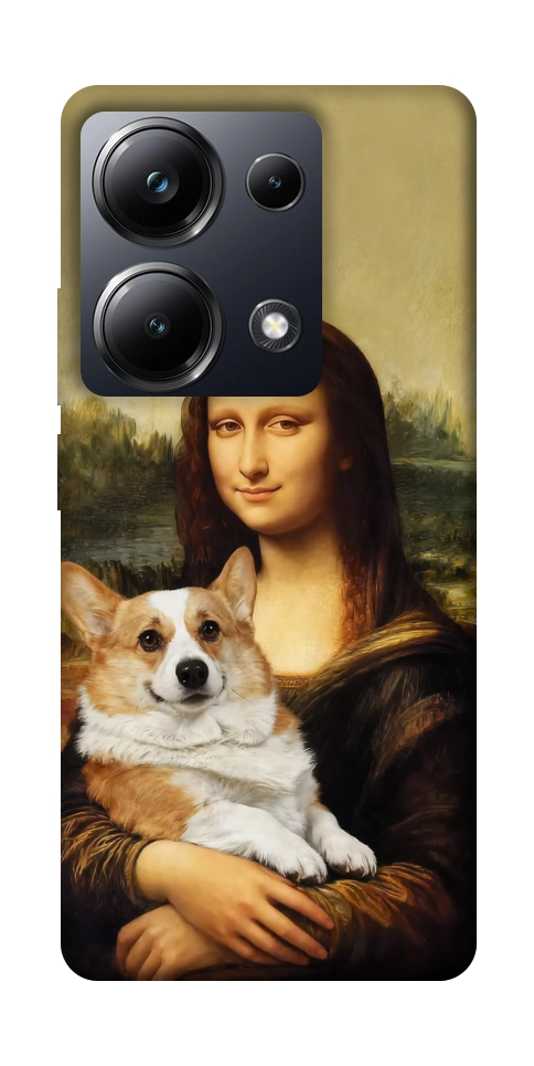 Чехол Mona corgi для Xiaomi Poco M6 Pro 4G
