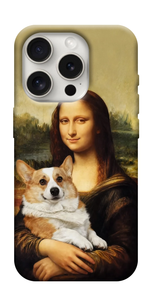 Чохол Mona corgi для iPhone 16 Pro Max
