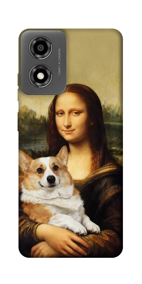 Чехол Mona corgi для Motorola Moto E14