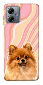 Чехол Pastel spitz для Motorola Moto G14