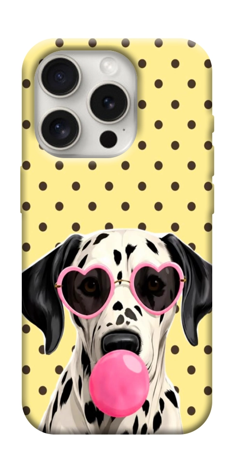 Чохол Pinky dolmatin для iPhone 16 Pro Max