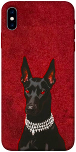 Чохол Premium doberman для iPhone X