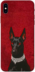 Чехол Premium doberman для iPhone XS Max