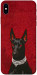 Чохол Premium doberman для iPhone XS Max