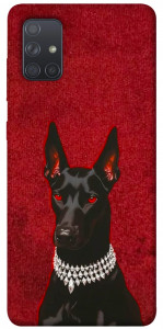 Чехол Premium doberman для Galaxy A71 (2020)