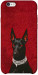 Чехол Premium doberman для iPhone 6S Plus