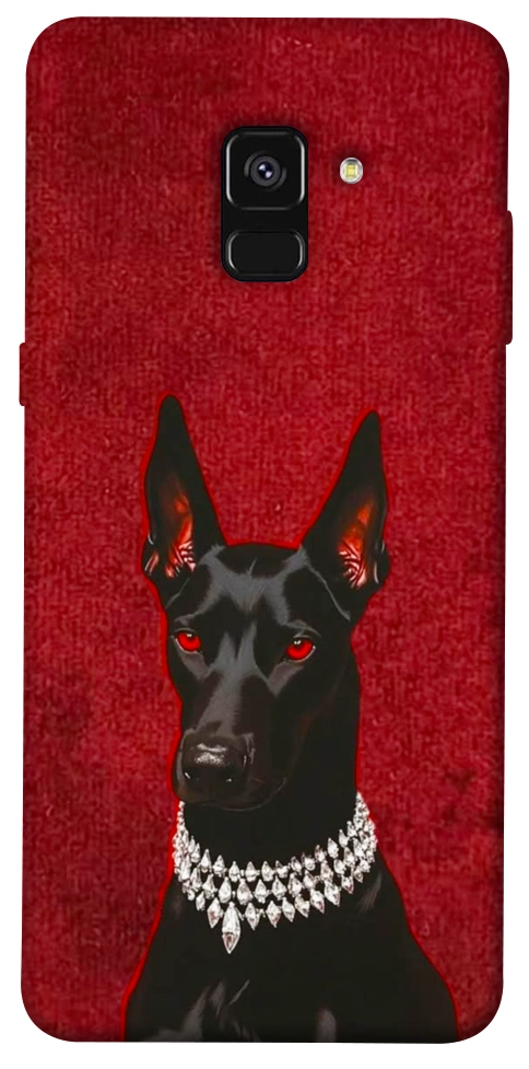 Чехол Premium doberman для Galaxy A8 (2018)