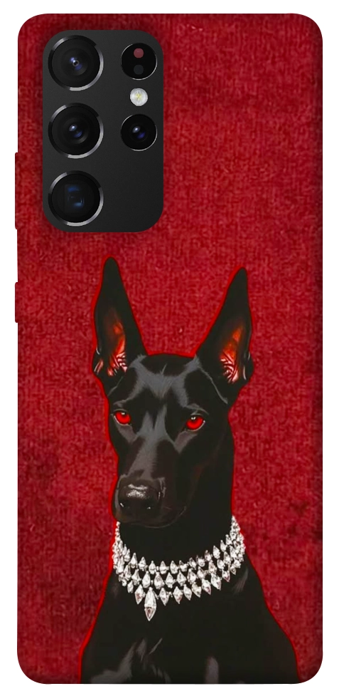 Чехол Premium doberman для Galaxy S21 Ultra
