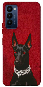 Чохол Premium doberman для Tecno Camon 18