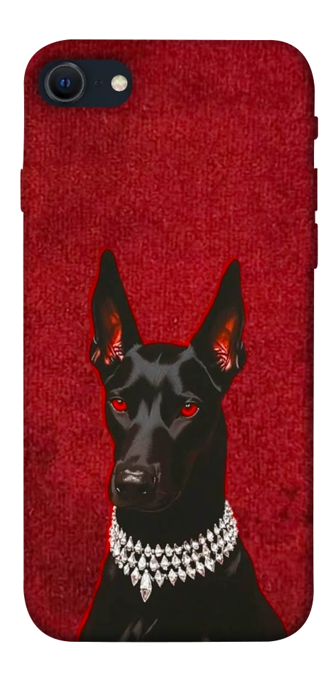 Чехол Premium doberman для iPhone SE (2022)