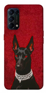 Чохол Premium doberman для Oppo Reno 5 4G