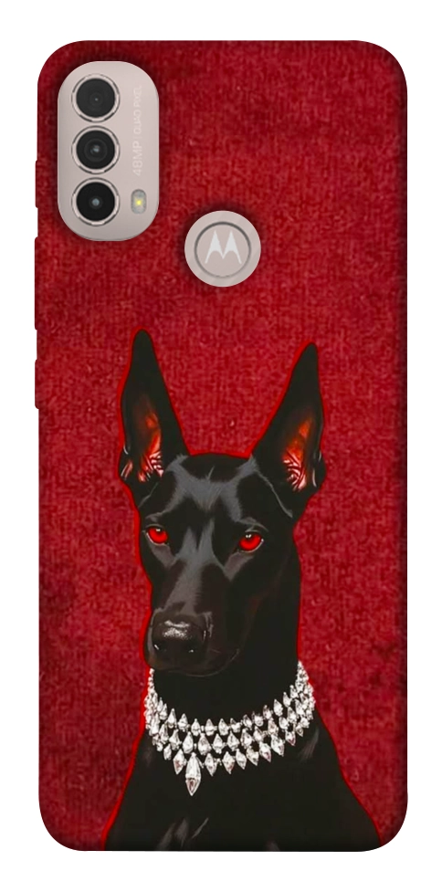 Чехол Premium doberman для Motorola Moto E40