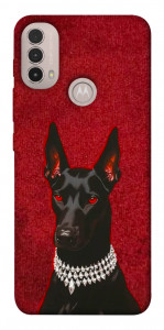 Чехол Premium doberman для Motorola Moto E40