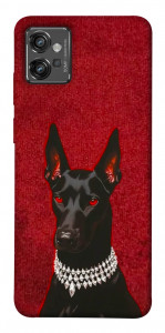 Чохол Premium doberman для Motorola Moto G32