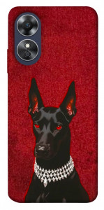Чехол Premium doberman для Oppo A17