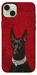 Чехол Premium doberman для iPhone 15 Plus