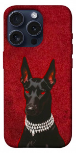 Чехол Premium doberman для iPhone 15 Pro