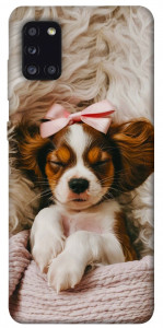 Чехол Sleepy spaniel для Galaxy A31 (2020)