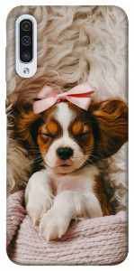 Чохол Sleepy spaniel для Samsung Galaxy A50s