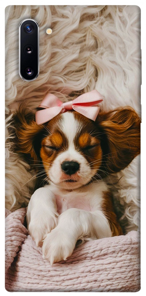 Чохол Sleepy spaniel для Galaxy Note 10 (2019)