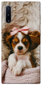 Чохол Sleepy spaniel для Galaxy Note 10 (2019)