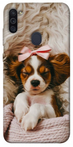 Чехол Sleepy spaniel для Galaxy M11 (2020)