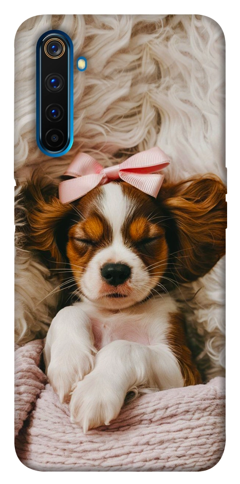Чохол Sleepy spaniel для Realme 6 Pro