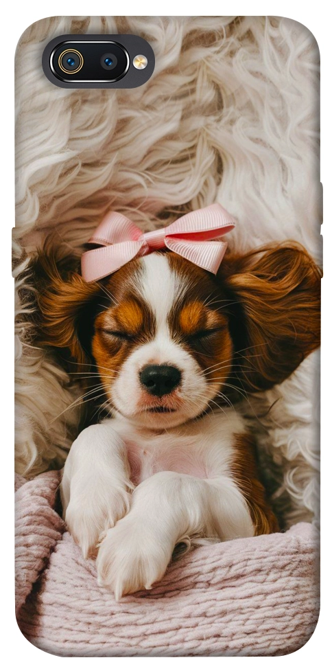 Чехол Sleepy spaniel для Realme C2