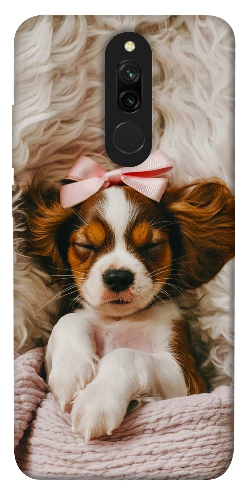 Чехол Sleepy spaniel для Xiaomi Redmi 8