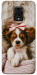 Чохол Sleepy spaniel для Xiaomi Redmi Note 9 Pro
