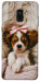 Чехол Sleepy spaniel для Galaxy A8 (2018)