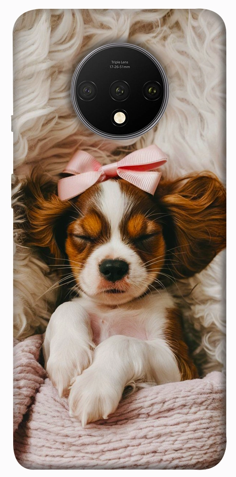 Чехол Sleepy spaniel для OnePlus 7T