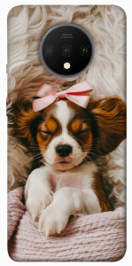 Чехол Sleepy spaniel для OnePlus 7T
