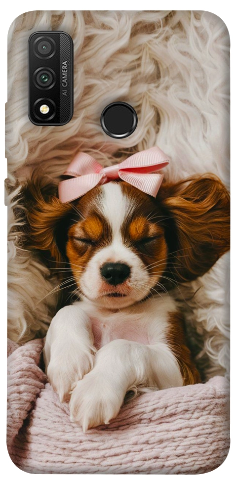 Чехол Sleepy spaniel для Huawei P Smart (2020)