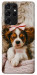 Чехол Sleepy spaniel для Galaxy S21 Ultra