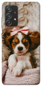 Чехол Sleepy spaniel для Samsung Galaxy A72 4G