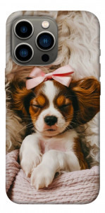 Чехол Sleepy spaniel для iPhone 13 Pro