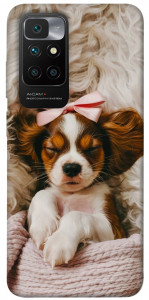 Чехол Sleepy spaniel для Xiaomi Redmi 10