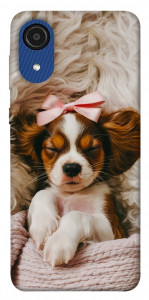 Чехол Sleepy spaniel для Galaxy A03 Core
