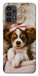 Чехол Sleepy spaniel для Galaxy A13 4G
