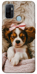 Чохол Sleepy spaniel для Oppo A33 (2020)