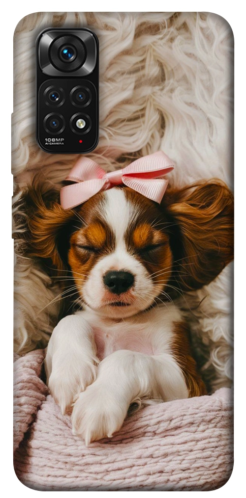 Чохол Sleepy spaniel для Xiaomi Redmi Note 11 (Global)