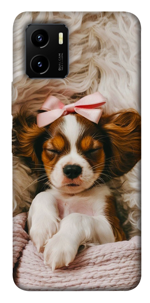 Чехол Sleepy spaniel для Vivo Y15s