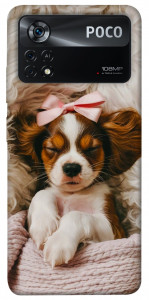 Чохол Sleepy spaniel для Xiaomi Poco X4 Pro