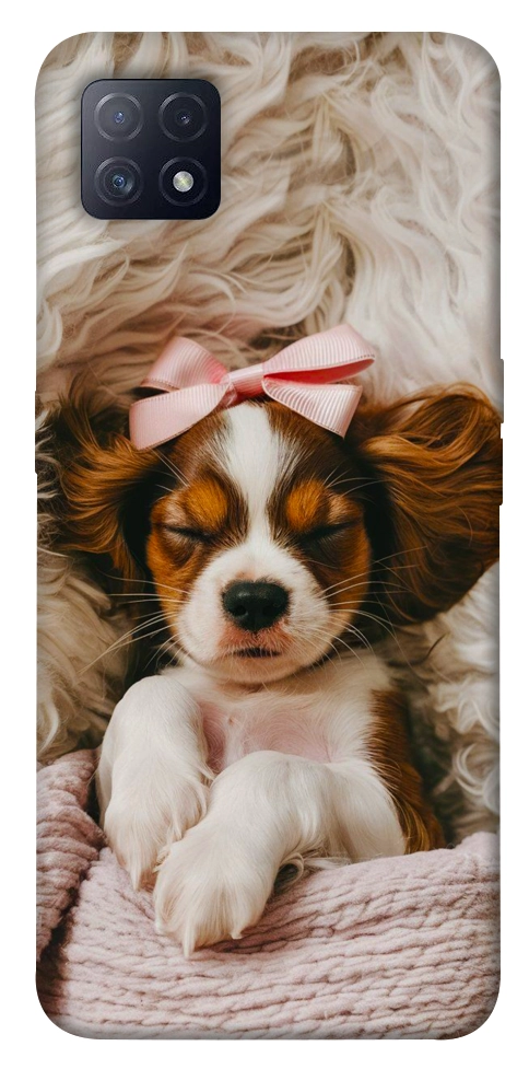 Чохол Sleepy spaniel для Oppo A73 5G
