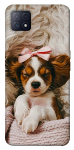 Чохол Sleepy spaniel для Oppo A73 5G