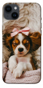 Чехол Sleepy spaniel для iPhone 14 Plus
