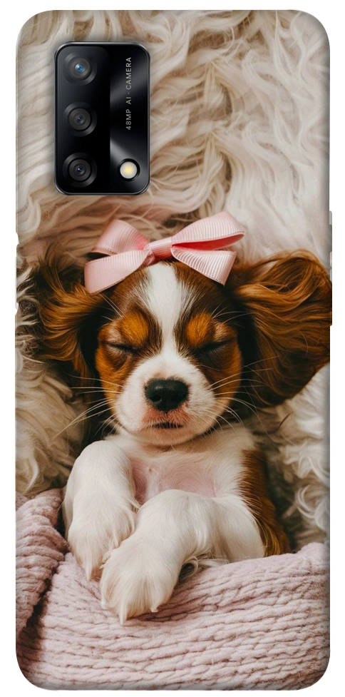 Чохол Sleepy spaniel для Oppo F19