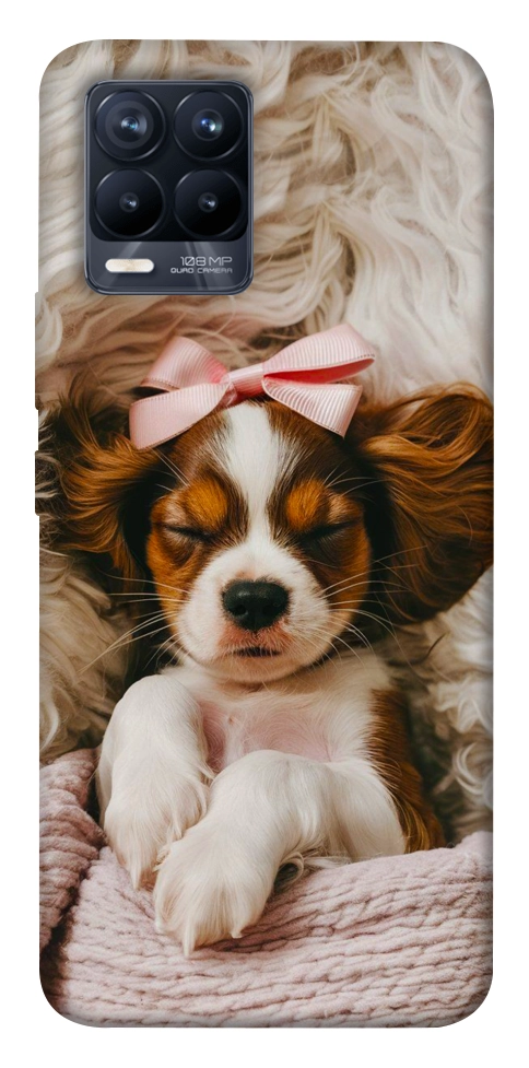 Чохол Sleepy spaniel для Realme 8 Pro